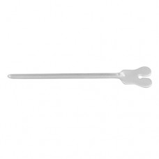 Butterfly Probe / Grooved Director Stainless Steel, 13 cm - 5"